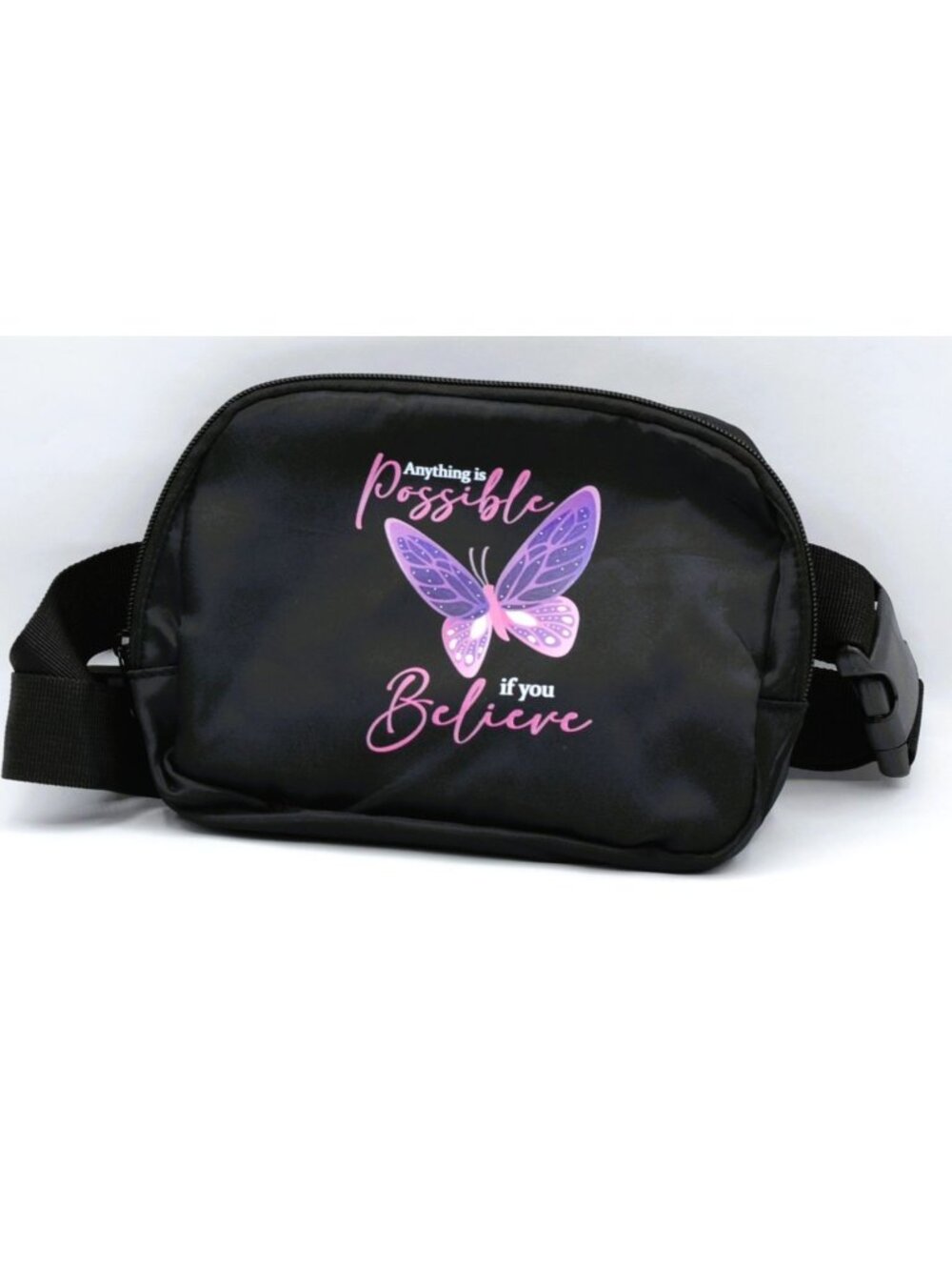 Believe Breast Cancer Awareness Sling Bag